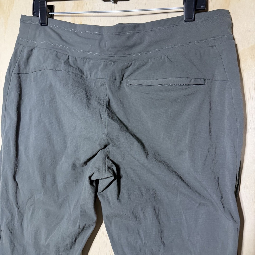Athleta Women's Trekkie North Jogger Pants Olive Green Size 14 Hiking Travel - Picture 7 of 9